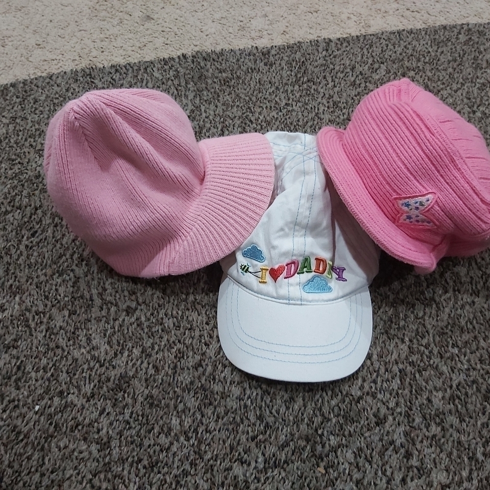 🧢3 KIDS HATS( MISC)(kid box)